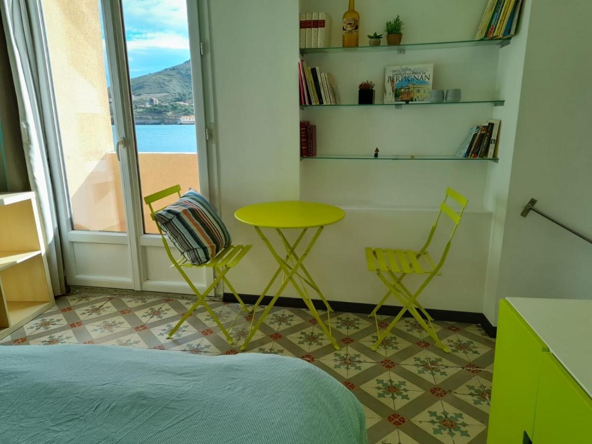 Appartement La Mediterranee Vue Sur Mer Plein Soleil 3 Climatisations Reversibles Port Vendres Eksteriør bilde