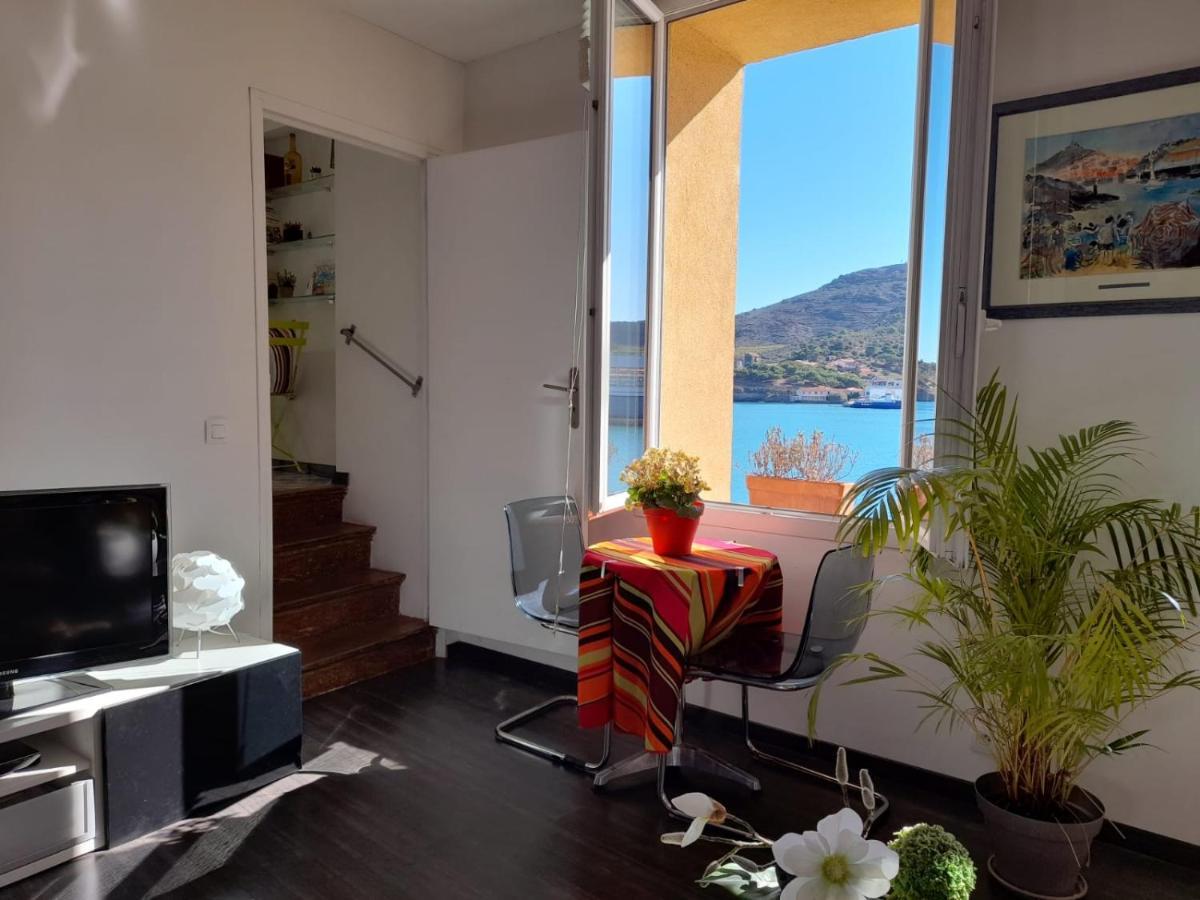 Appartement La Mediterranee Vue Sur Mer Plein Soleil 3 Climatisations Reversibles Port Vendres Eksteriør bilde