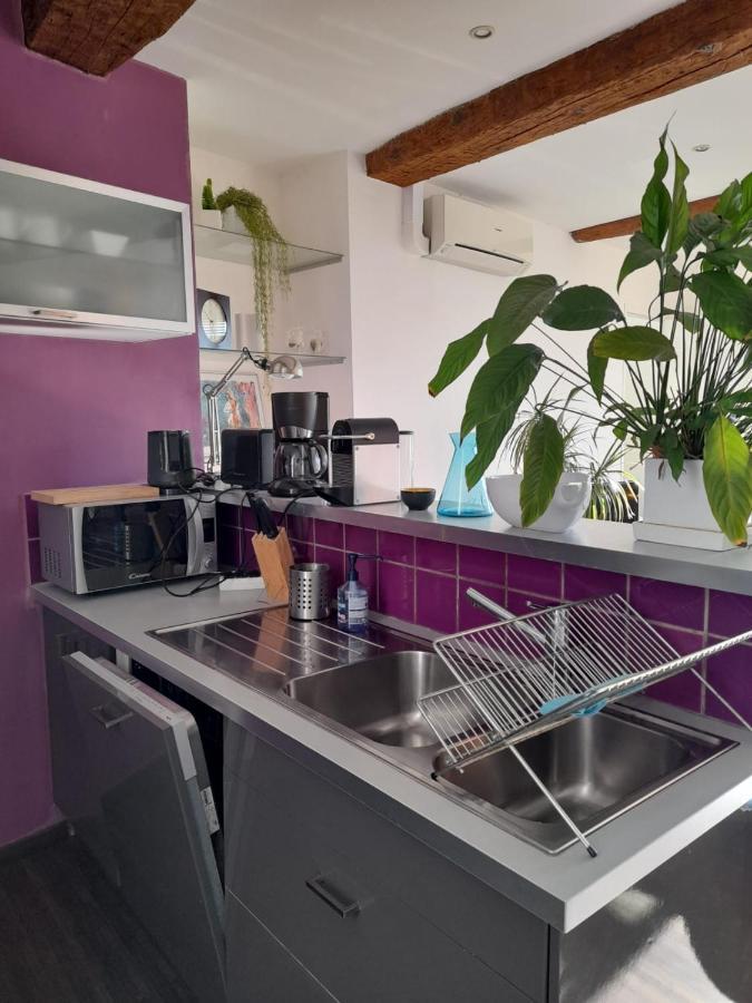 Appartement La Mediterranee Vue Sur Mer Plein Soleil 3 Climatisations Reversibles Port Vendres Eksteriør bilde